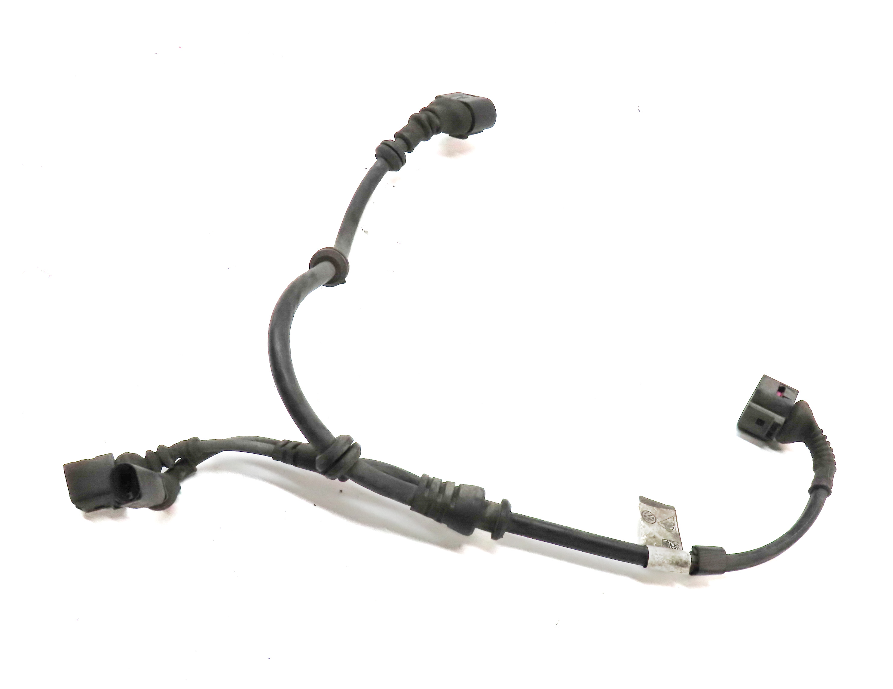 2016 PORSCHE CAYENNE (958) REAR LEFT DRIVER WHEEL SPEED SENSOR WIRE HARNESS — exact item pictured